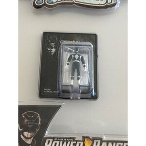 Worlds Smallest Power Rangers Black Ranger Micro Action Figure Super Impulse